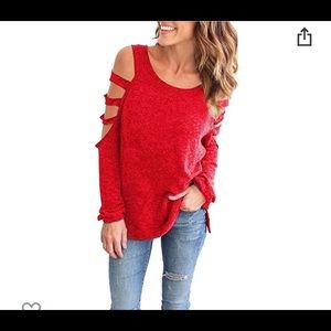 ⚡️SALE⚡️Long sleeve/Open Sleeve Top